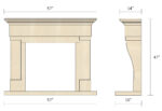 provence veined drawing