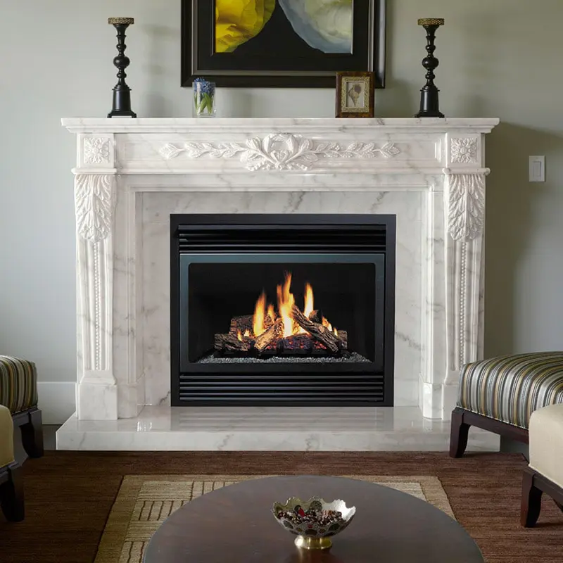 Natural Marble Fireplace Surrounds - Bonfire Fireplaces