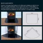 ACR Neo 3C Contemporary Electric Stove Hearth Dimensions
