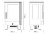 ACR Neo 3F Electric Stove Sizes ACR Neo 3F Electric Stove Sizes