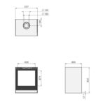 bellfires box gas 55 sizes dimensions