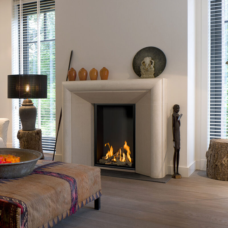 bellfires vertical bell small 3 gas fire stone fireplace