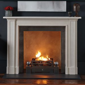 Chesneys Madison 62" Limestone Fireplace Surround