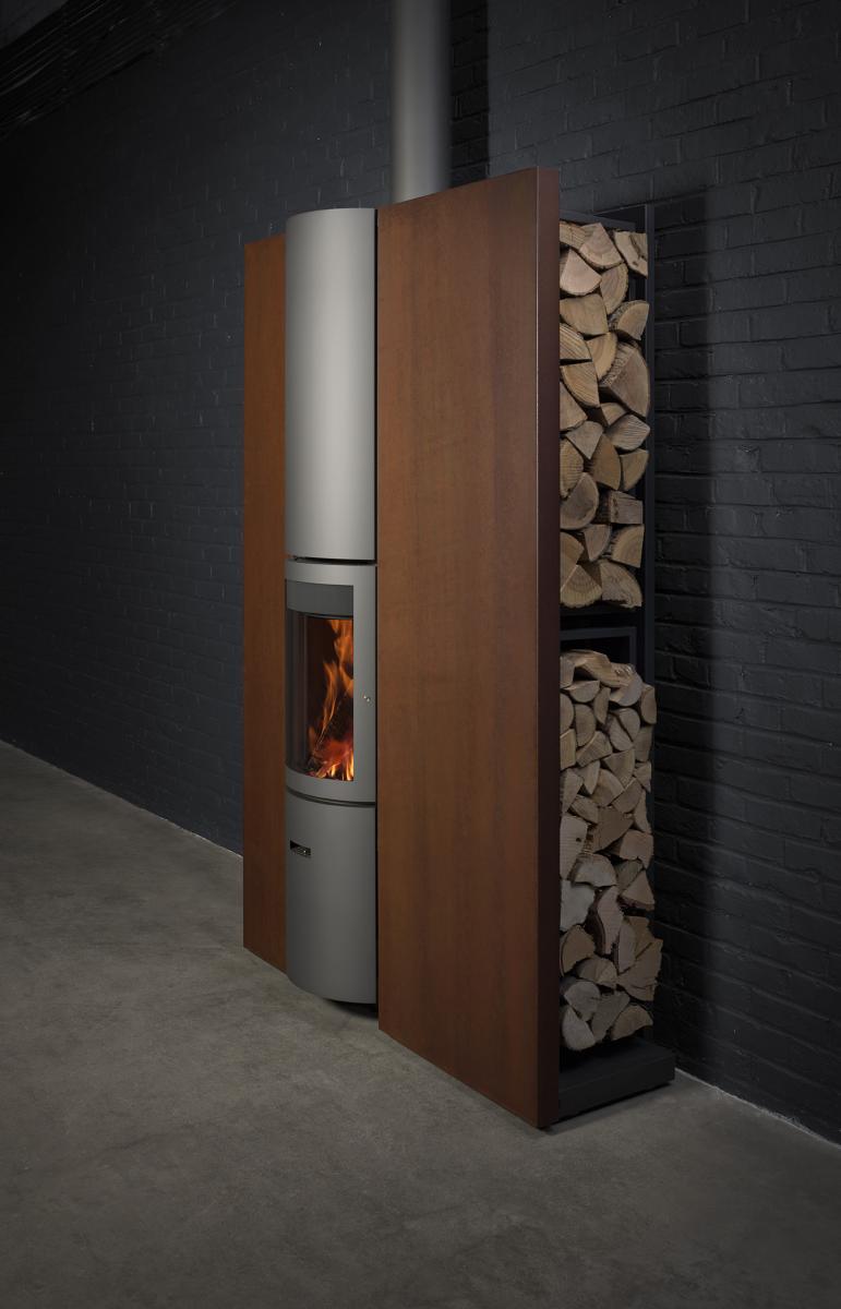 Stuv 30 Compact Panel Inset Wood Burning Fire - Image 8