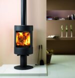 Dovre Astroline 3CB with pedestal Matt Black 2 e1562849055247