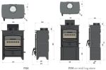 Fireline FX4 Stove Sizes