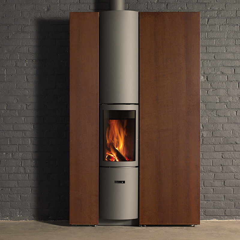 Stuv 30 Compact Panel Inset Wood Burning Fire