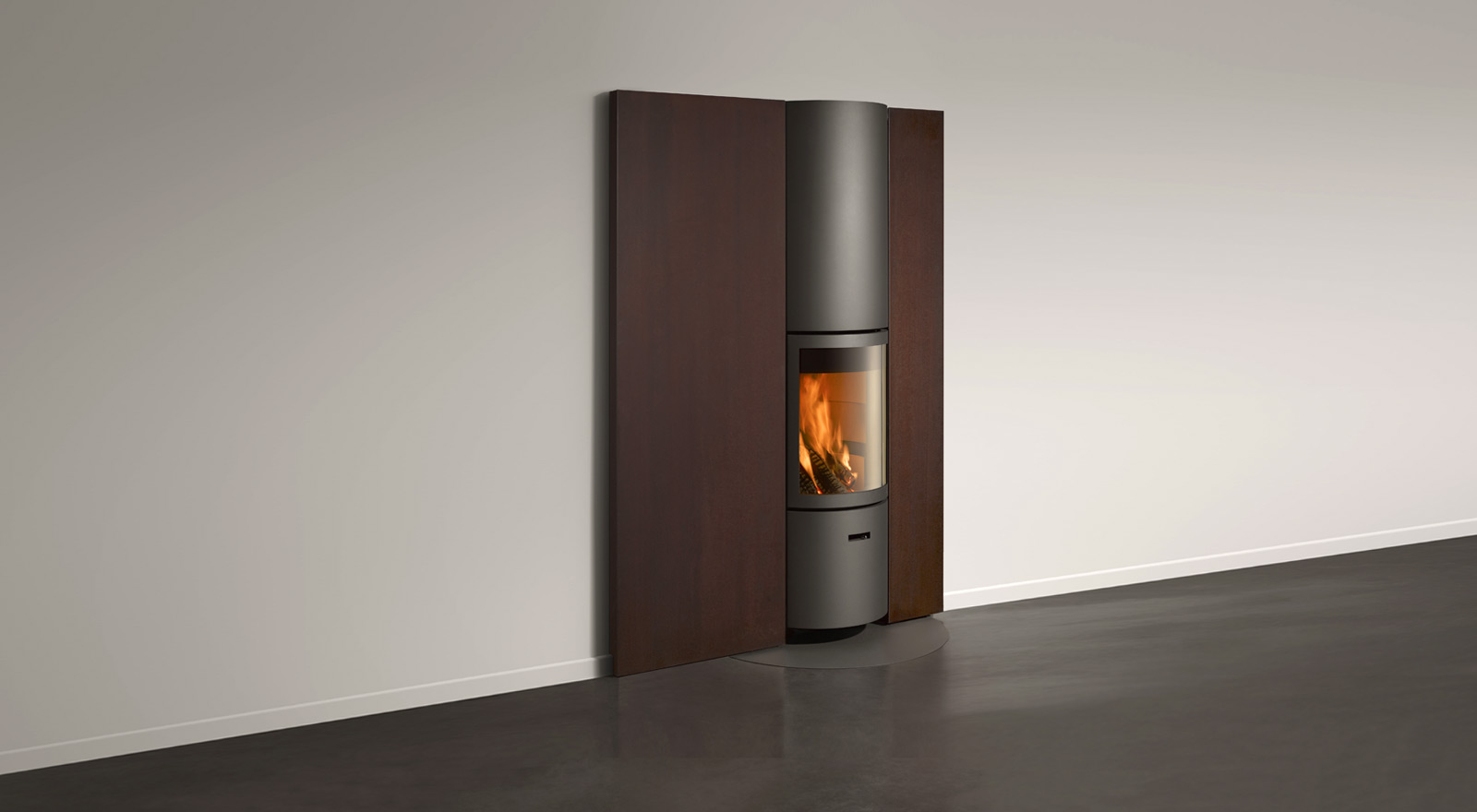 Stuv 30 Compact Panel Inset Wood Burning Fire - Image 3
