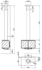 Rocal City Wall Mounted Wood Stove
