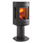 jotul f137 wood stove black