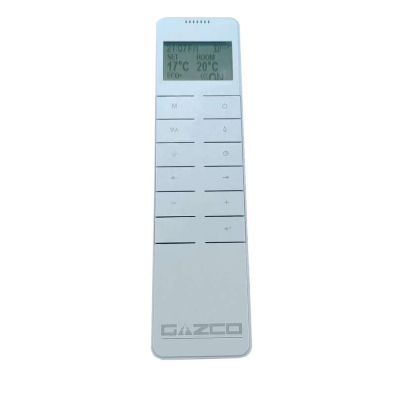 gazco radiance 105r inset electric fire remote