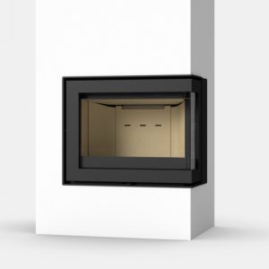 Wanders S60 Edge Corner Left/ Right Wood Burning Fire