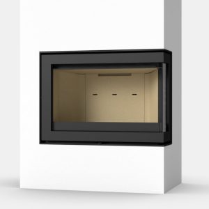 Wanders S75 Edge Corner Left/ Right Wood Burning Fire