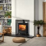 Stovax Chesterfield 5 Wide Sat In Chimney With Picture Frames Stovax Chesterfield 5 Wide Sat In Chimney With Picture Frames