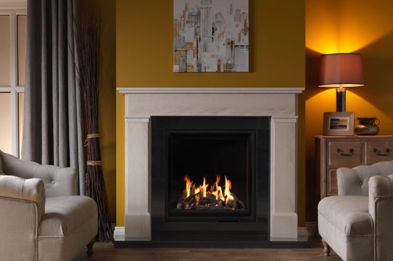 Legend Fires Ethos Super Portrait Frameless Black Glass Logs scaled