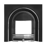 cast iron fireplace milton plain canopy