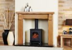 chatham stove surround wood timber