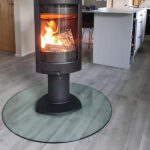 circular glass hearth sure fire example