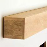 fireplace deep hollow beam