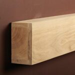 focus fireplace solid oak hollow beam 1