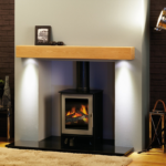 hollow deep beam fireplace