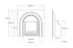 milton cast arch drawing 1
