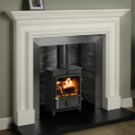 salisbury bolection limestone fireplace surround