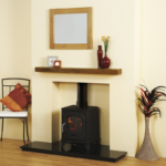 standard fireplace shelf