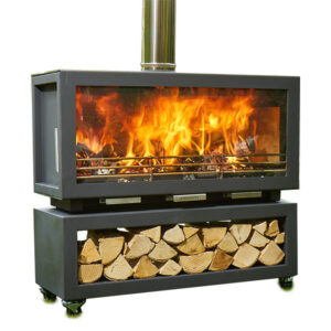 Chesneys Clean Burn XL with log store