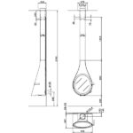 rocal mini drop sizes dimensions