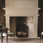 the chatillon bathstone fireplace surround