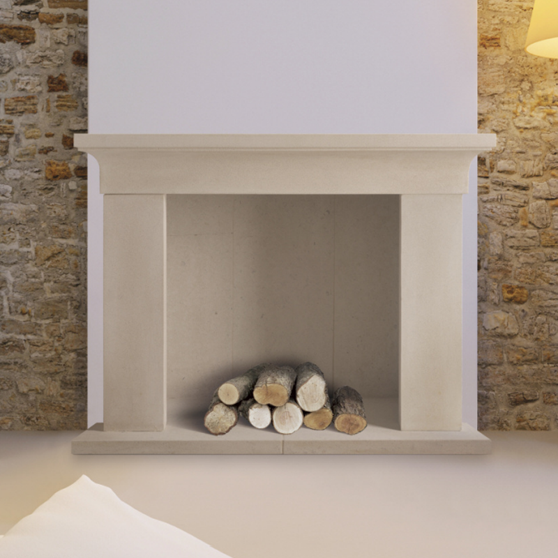 the dorchester fireplace bathstone