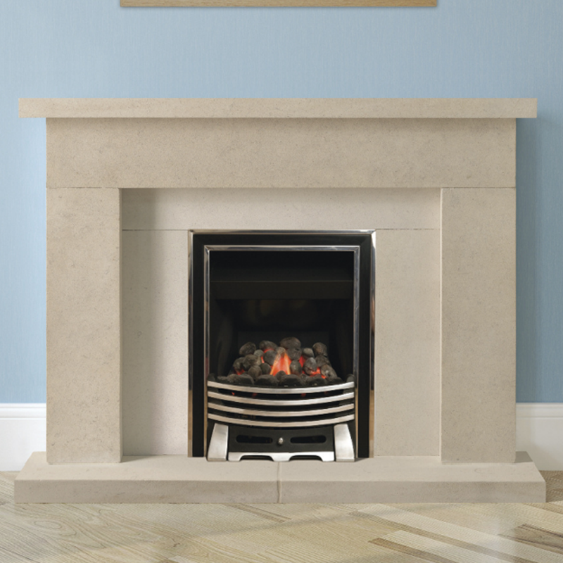 the wedmore bathstone surround fireplace