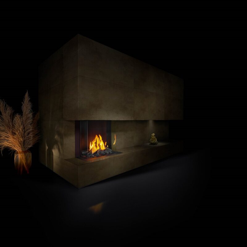F3 Gas Fire Panorama 70 70