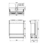 barbas gas fire panorama 90 70 sizes dimensions barbas gas fire panorama 90 70 sizes dimensions