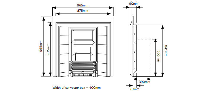 victorian tiled convector victorian tiled convector