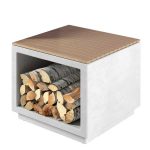 Air Log Store Base Extension Module with top