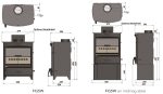 Fireline FQ5W Stove Sizes 2025
