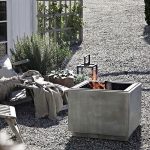 air fire pit gravel