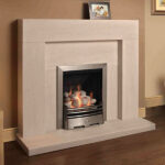 ancona fireplace surround limestone 1