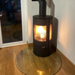 circular glass hearth 1