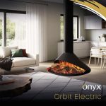 Onyx Orbit Suspended Electric Fire Brochure