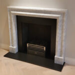 bolection bianca carrara marble example