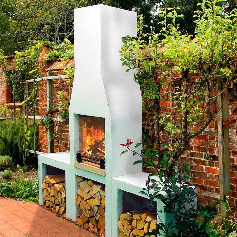 schiedel isokern 500 outdoor fireplace