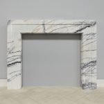 shoreditch lilac viola marble fireplace surround 1