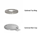 top ring and rain cap