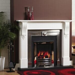 annabel painted fireplace surround
