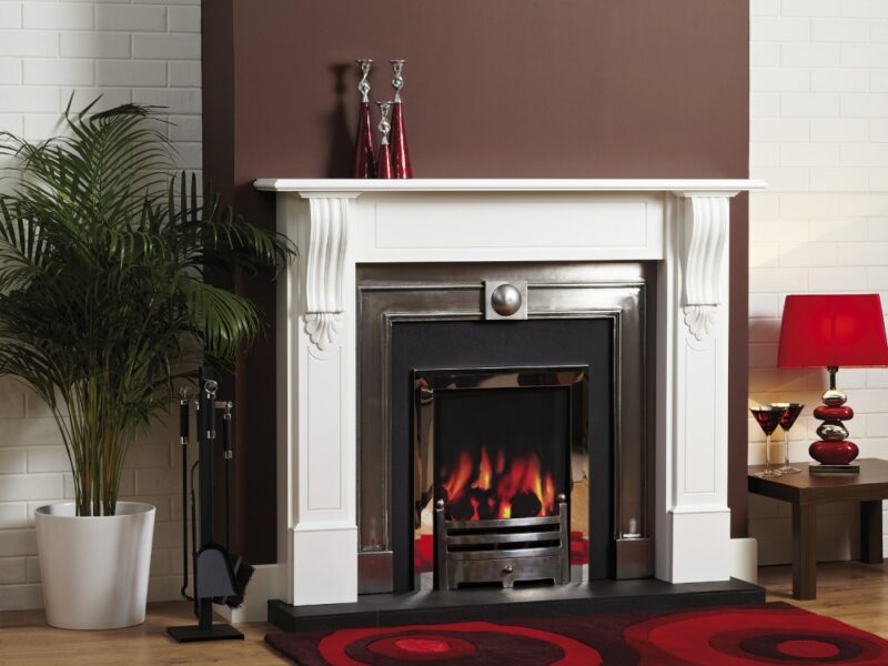 annabel painted fireplace surround