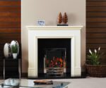 derry painted fireplace surround
