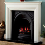 emmerdale painted fireplace surround